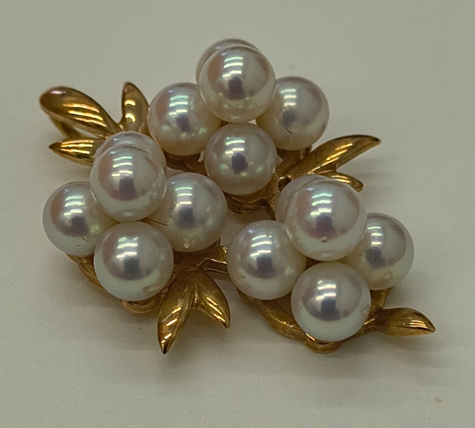 ★​【美品】TASAKI 田崎真珠 K14 葡萄 パール ペンダントトップ 2.9g