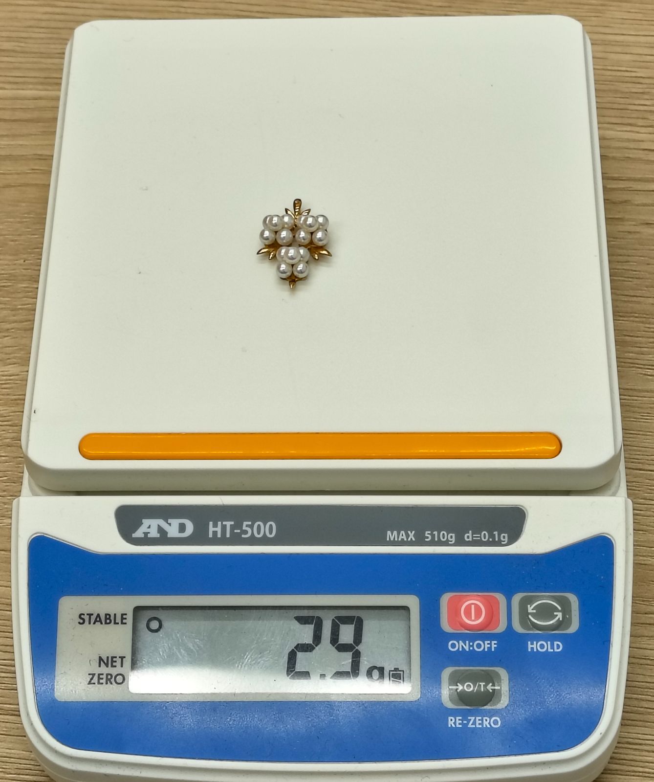 ★​【美品】TASAKI 田崎真珠 K14 葡萄 パール ペンダントトップ 2.9g