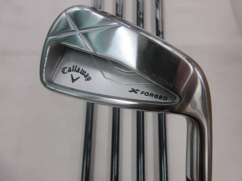 キャロウェイ　X FORGED MAX STAR　UST recoil DART 6T for Callaway　UNIフレックス　アイアンセット　中古　ゴルフドゥ！美里店【最短即日発送】