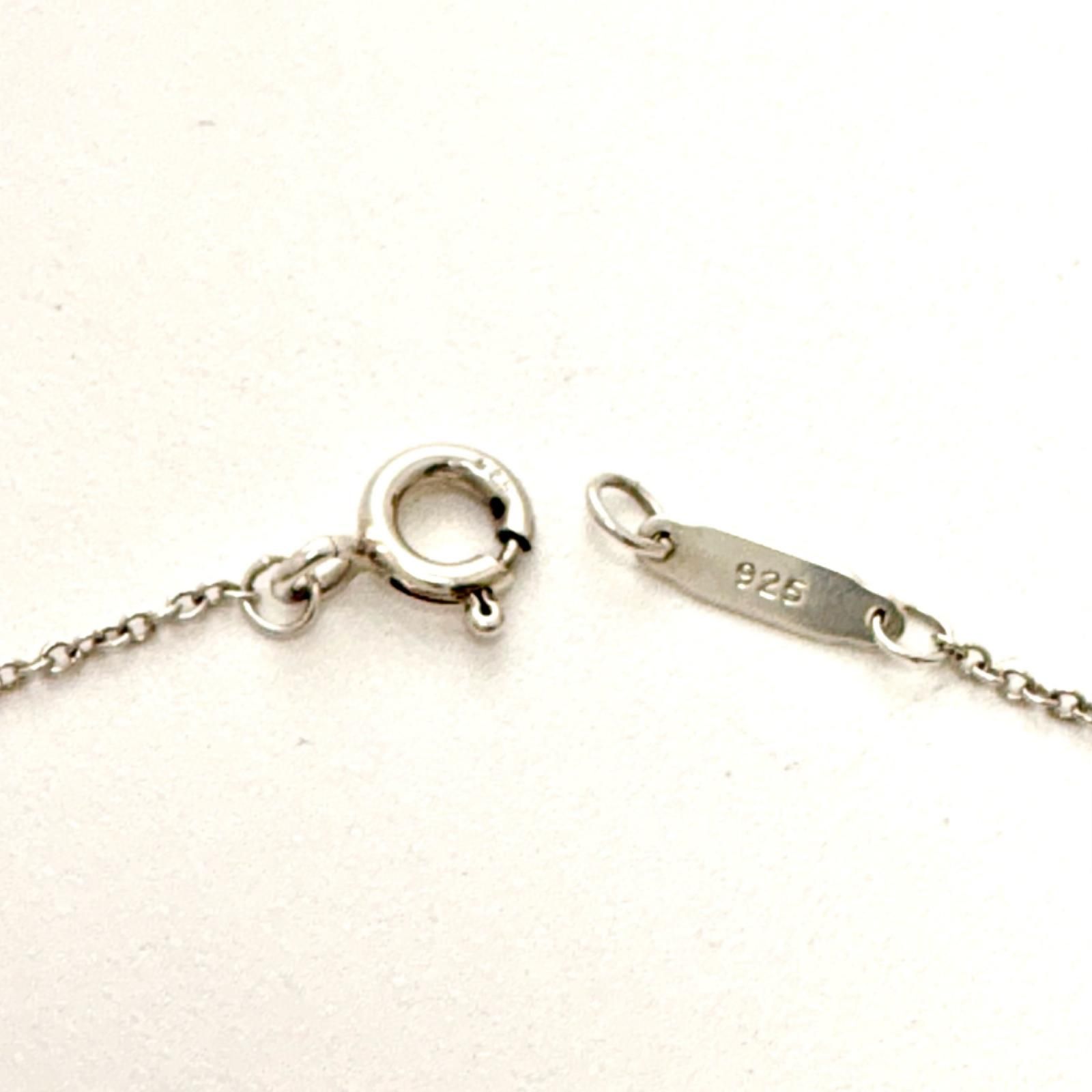 TIFFANY&Co. ティファニー ジュエリー アトラスオープンメダリオンNC/SV/3.5g 貴金属･宝石 ネックレス シルバー SV シルバー レディース【中古】