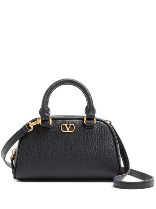 VALENTINO GARAVANI Vロゴ シグネチャー レザー ミニバッグ 送料無料