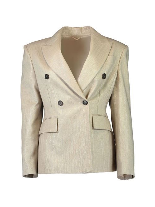 BRUNELLO CUCINELLI ウールブレンド ダブルジャケット 送料無料