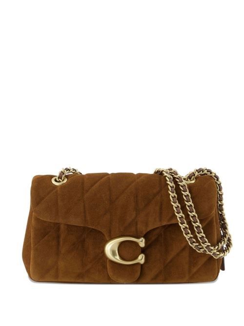 COACH タビー 26 スエード レザー ショルダーバッグ 送料無料