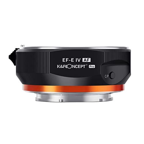 K&F Concept KF-EFE-AF IV（キヤノンEFマウントレンズ → Eマウント変換）電子マウントアダプター送料無料 7221d088
