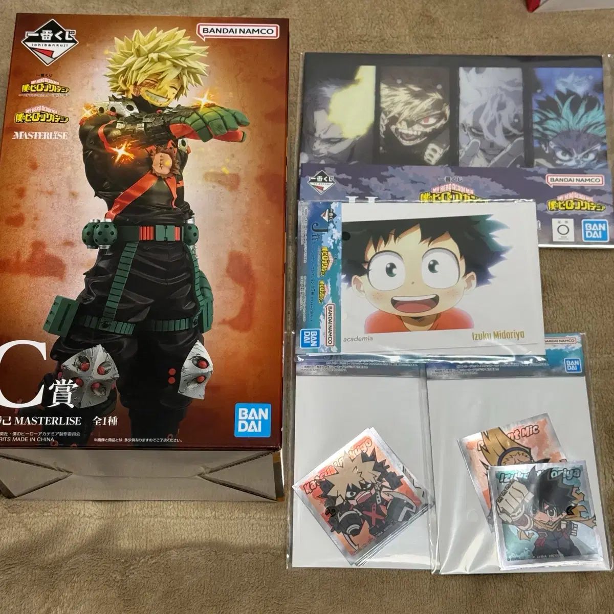 僕のヒーローアカデミア ヒロアカ 一番くじ 爆豪 勝己 C賞 フィギュア