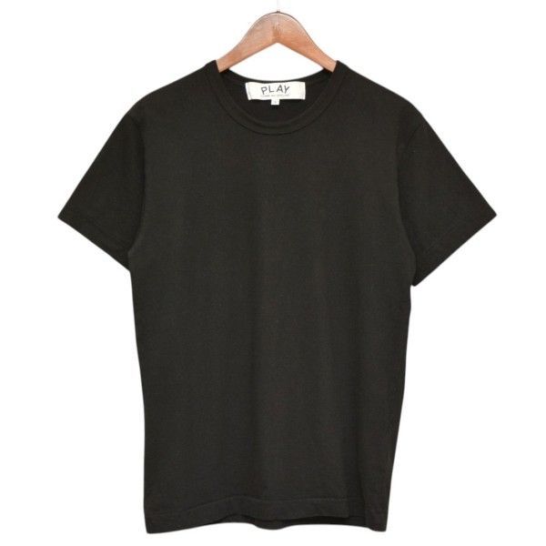PLAY COMME des GARCONS　プレイコムデギャルソン　Black Emblem On The Back　ハート刺繍クルーネックTシャツ　AX-T341　8054000247912