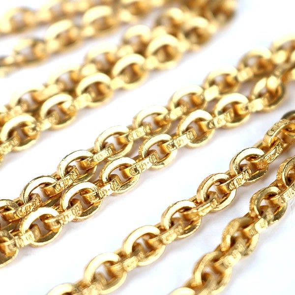 CHROME HEARTS 銀座店 クロムハーツ 22K ペーパーチェーン ネックレス