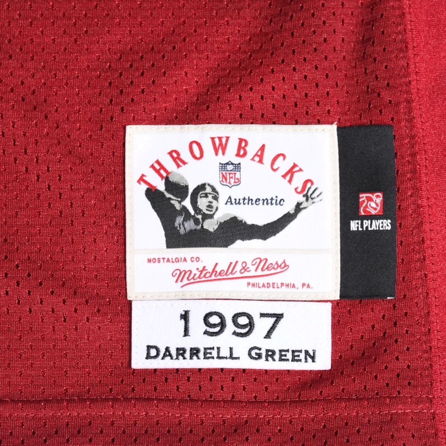新品同様品 Mitchell&Ness ミッチェルアンドネス NFLワシントンレッド