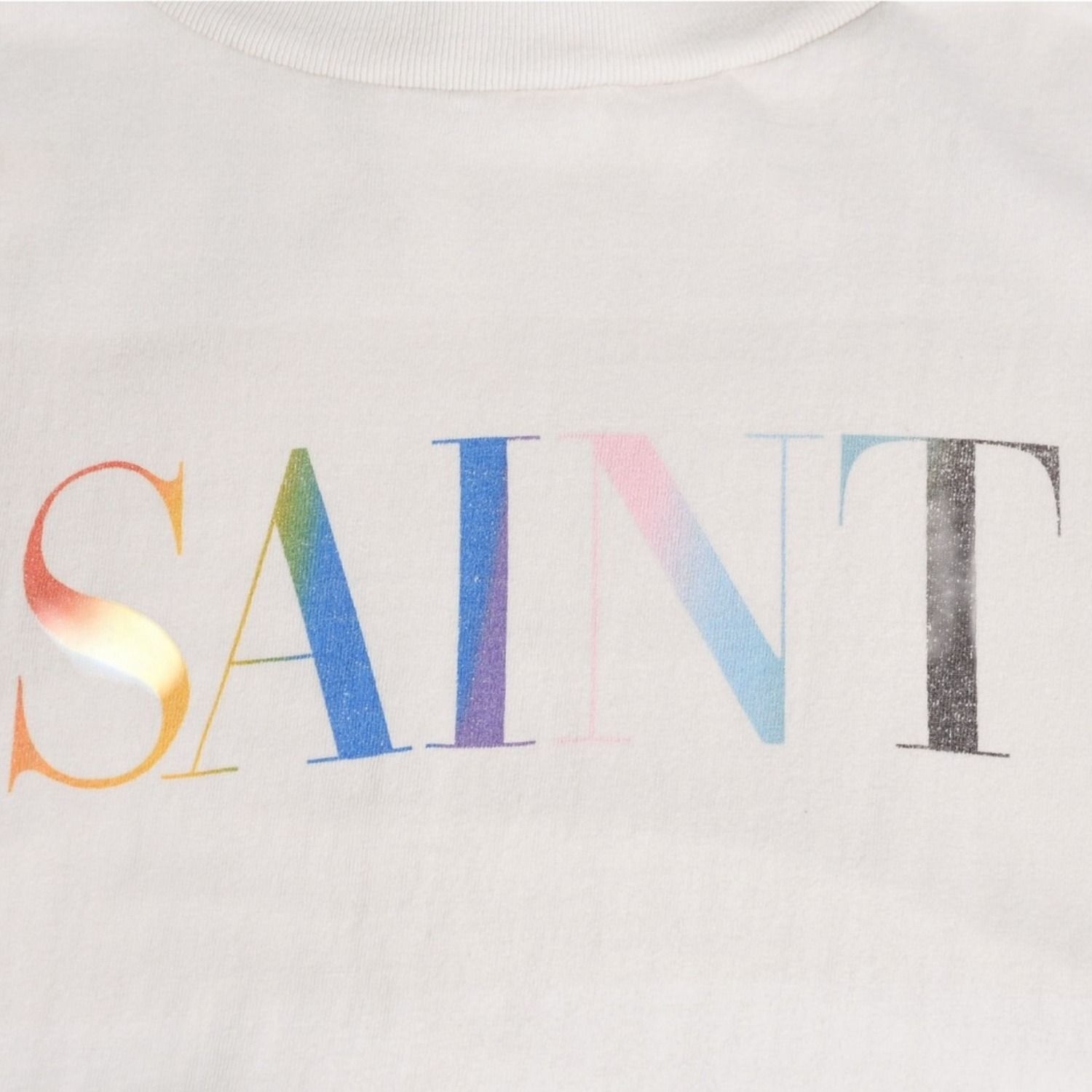 SAINT Mxxxxxxx セントマイケル SS TEE RAINBOW SAINT Tシャツ SM-YS1 