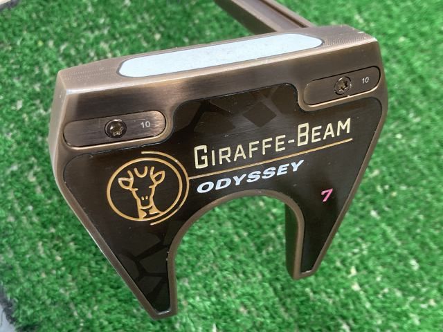 中古】パター オデッセイ GIRAFFE-BEAM 7/STROKELAB 90[33]※インチ
