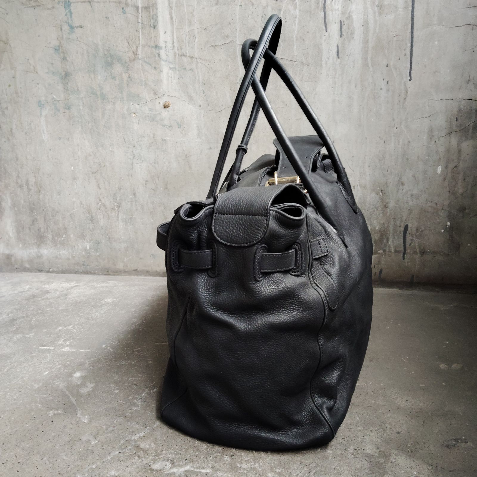 LORINZA レザーボストンバッグ ショルダーバッグ 2WAY ロリンザ - メルカリ