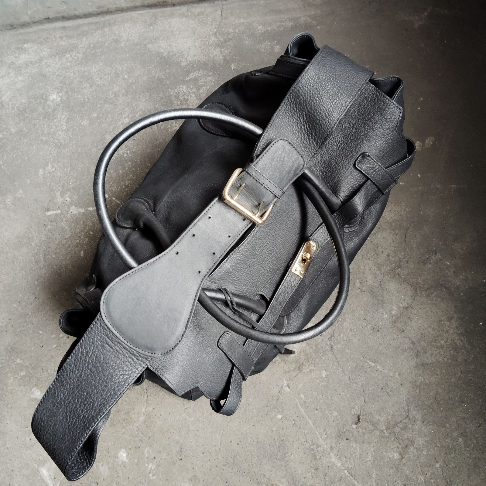 良品 2198 LORINZA ボストンバッグ 2way ターンロック レザー LORINZA レザーボストンバッグ ショルダーバッグ 2WAY ロリンザ - メルカリ