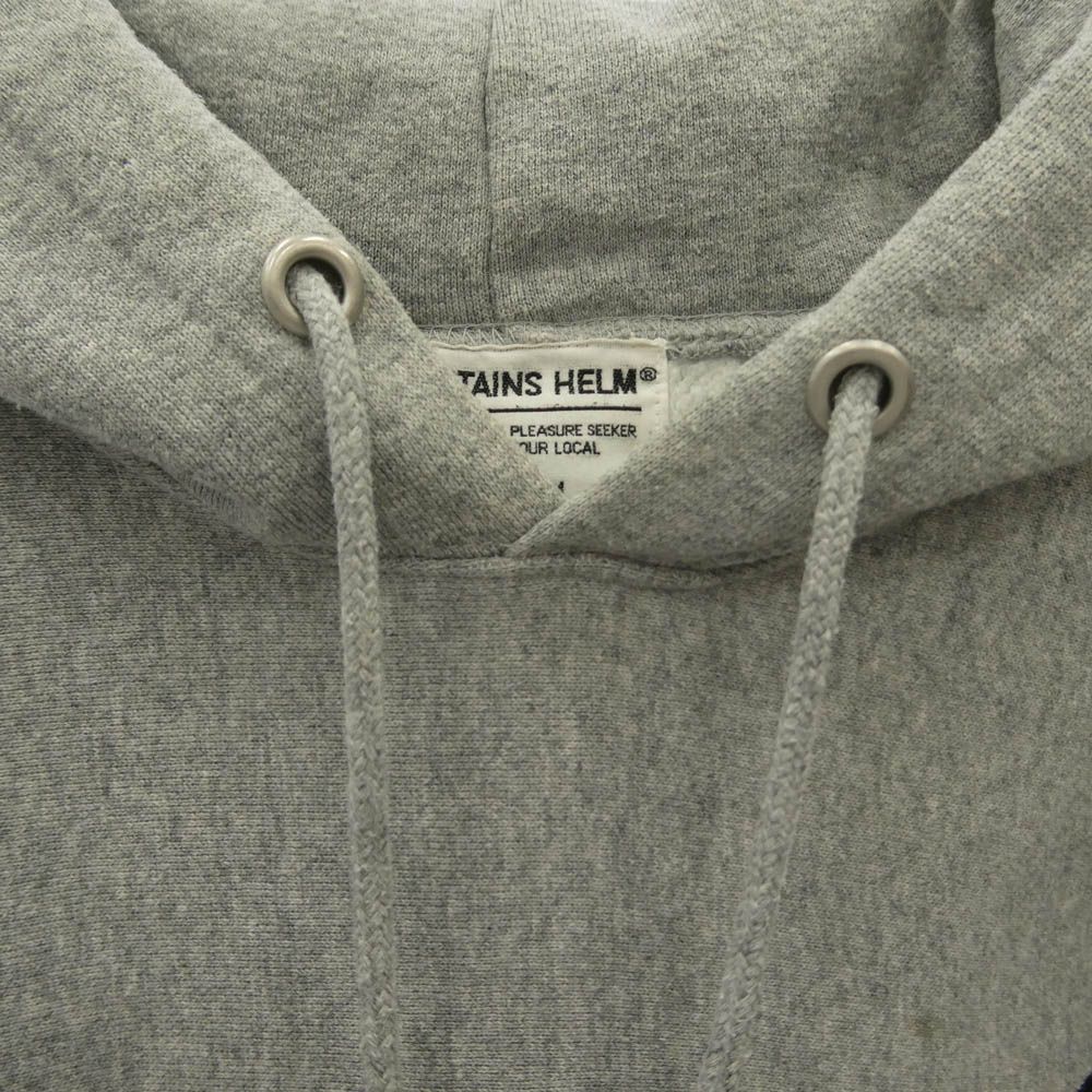 キャプテンズヘルム CAPTAINS HELM x Glimpse And Cc 1St Anniversary Hooded グリンプス アニバーサリー フーディー スウエット パーカー グレー系 M【中古】 キャプテンズヘルム CAPTAINS HELM x Glimpse And Cc 1St Anniversary