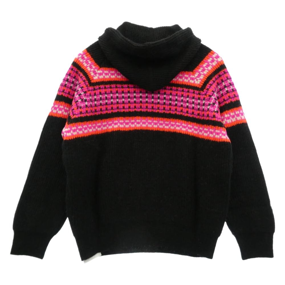 メルカリ便♡CELINE♡セリーヌ♡ジャガード ボアシーツ♡ロゴ刺繍♡雪の結晶 CELINE セリーヌ 22AW 2AC23579S Ski Jacquard Hooded Wool Knit