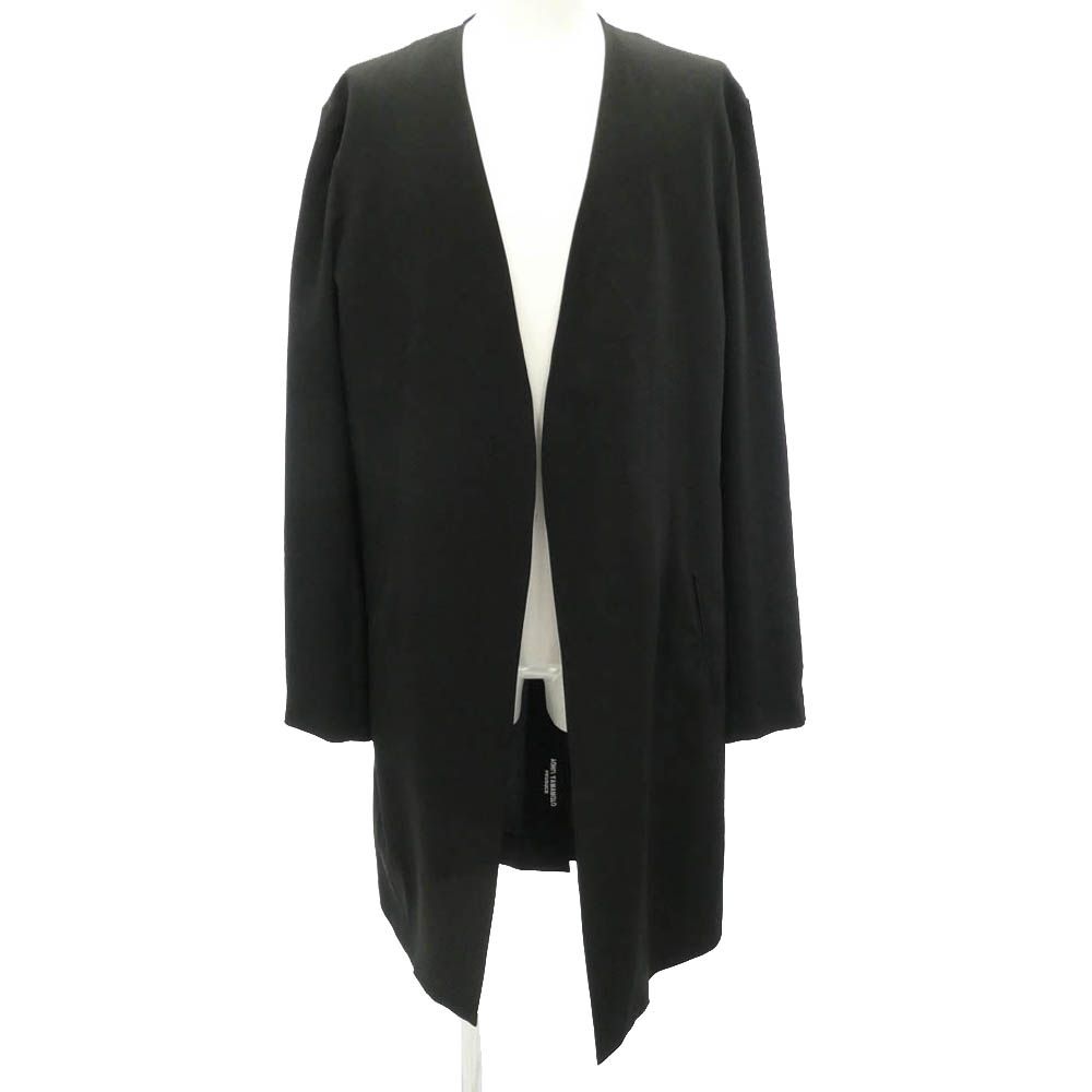 ヨウジヤマモトプールオム 24SS ノーカラー TUXEDO JACKET M Yohji Yamamoto POUR HOMME ヨウジヤマモトプールオム 24SS HS-J10-500