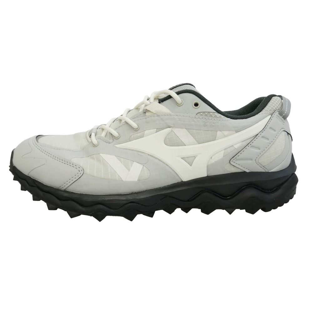 Mizuno ミズノ D1GA237310 WAVE MUJIN TL GTX ウェーブ ムジン ゴアテックス スニーカー グレー系 26.5cm【極上美品】【中古】
