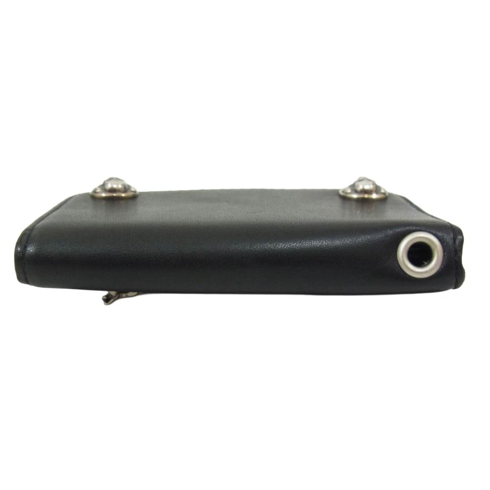 RUDE GALLERY ルードギャラリー RG1423 THREE FOLD WALLET SKULL