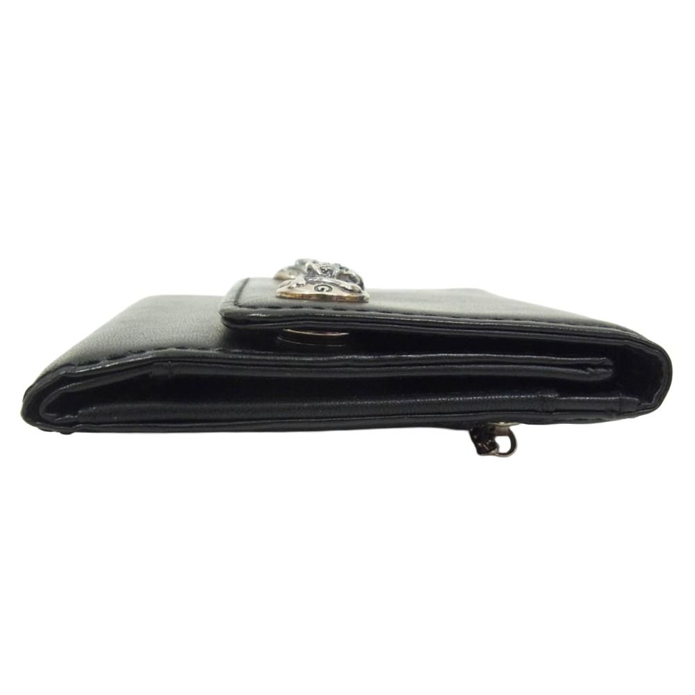 ゆ*き様 ルードギャラリー rude gallery レザー三つ折り財布 RUDE GALLERY ルードギャラリー RG1423 THREE FOLD WALLET SKULL