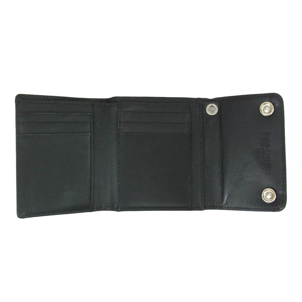 RUDE GALLERY ルードギャラリー RG1423 THREE FOLD WALLET SKULL