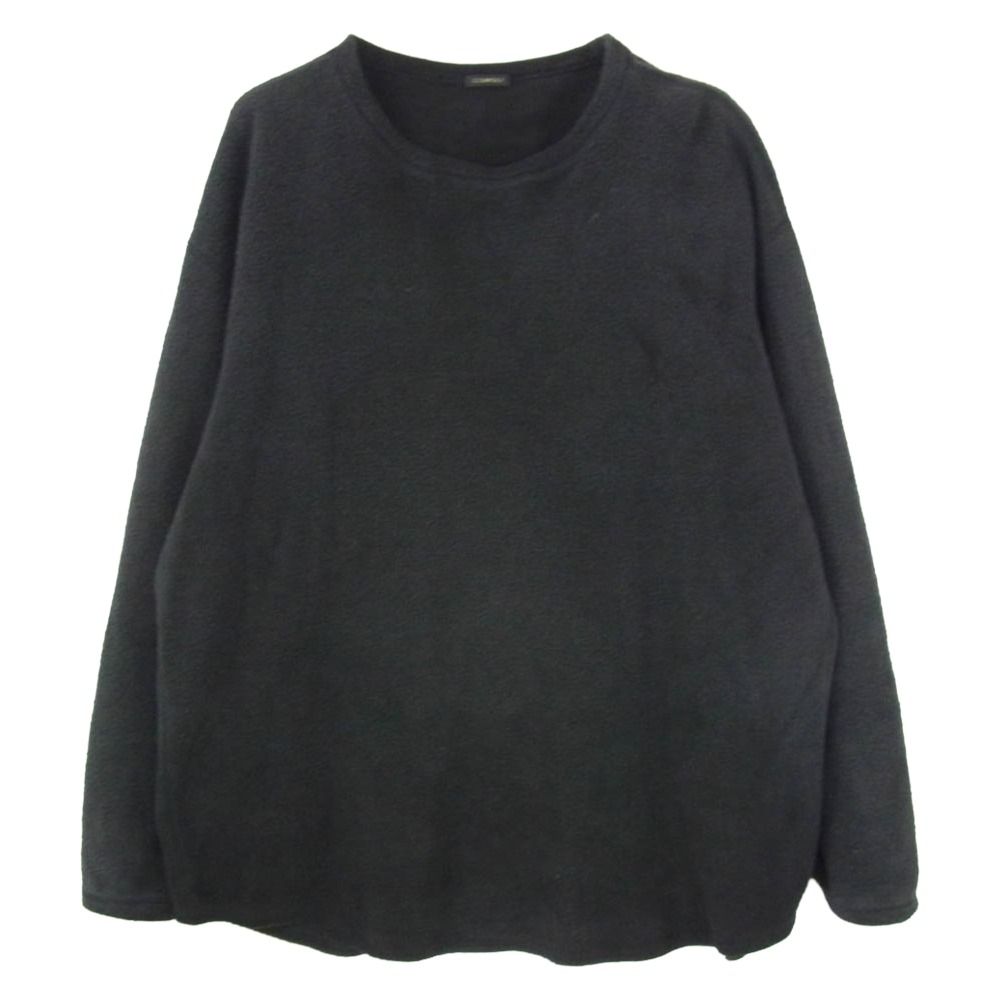 COMOLI コモリ 25AW C03-05012 シルク フリース クルーネック プルオーバー ジャケット FADE BLACK ブラック系 3【中古】 COMOLI コモリ 25AW C03-05012 シルク フリース クルーネック プル