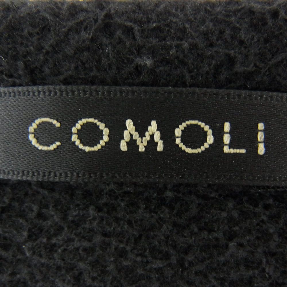 COMOLI コモリ 25AW C03-05012 シルク フリース クルーネック プル