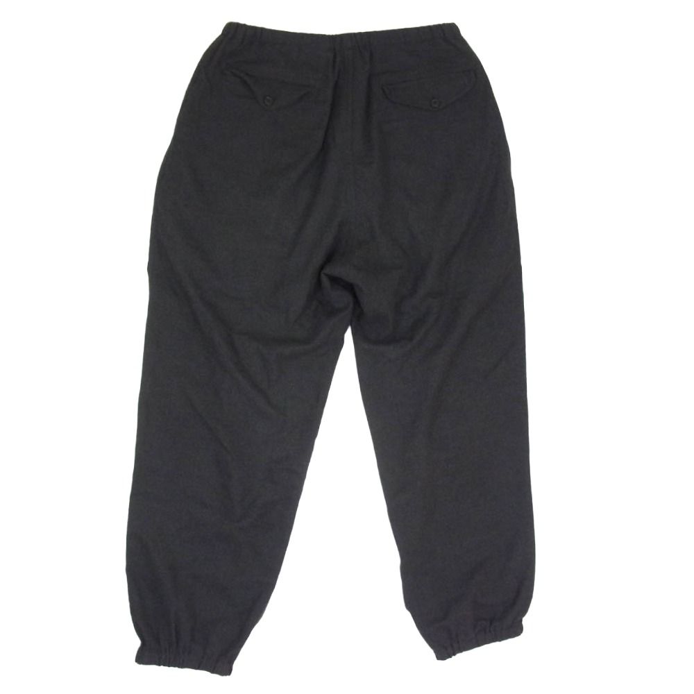 COMOLI コモリ 22AW W03-03007 ウールビエラ ドローストリングパンツ 
