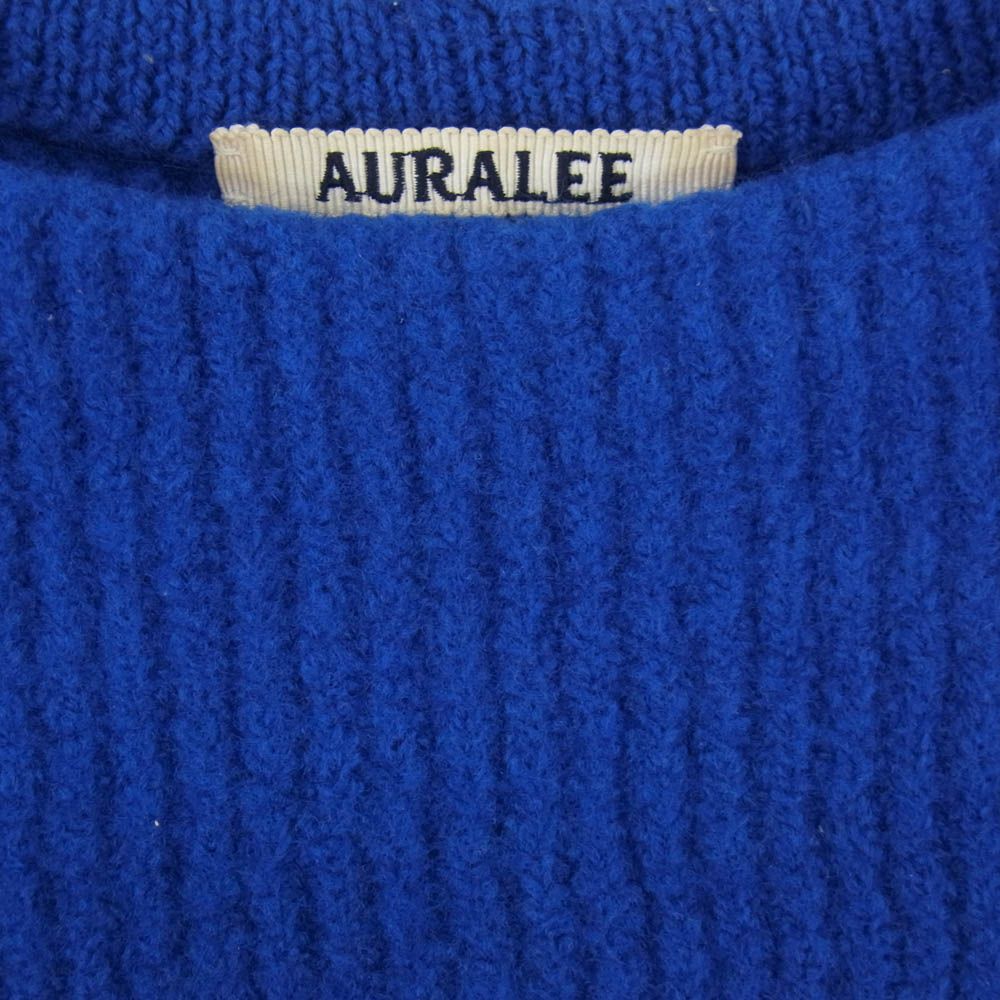 AURALEE オーラリー 23AW A23AP01MR Milled French Merino Rib Knit