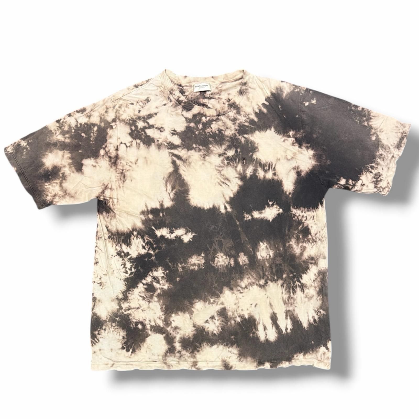 SAINT LAURENT YSLロゴ タイダイTシャツ カットソー サンローラン