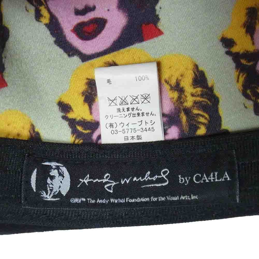 CA4LA カシラ ANDY WARHOL アンディウォーホル フェルト ハット 帽子