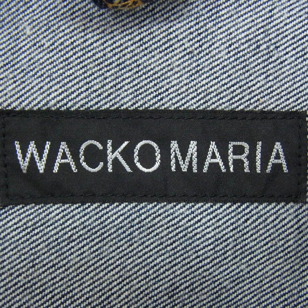 WACKO MARIA ワコマリア 26SS 26SS-WMO-BL07 TRUCKER JACKET INDIGO