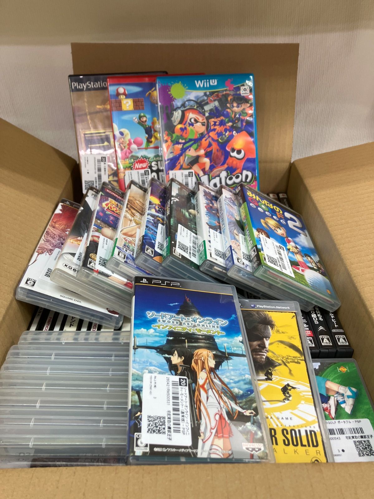 ☆①ジャンク ゲームソフト まとめ売り PS・PS2・PS3・Wiiなど種類色々