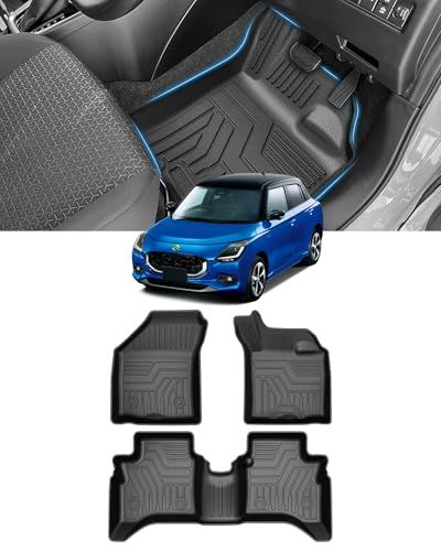 Cartist スズキ スイフト ZCDDS ZCEDS ZDDDS ZDEDS に適用 フロアマット 車用 カーマット 3Dフロアマット SWIFT 2023年12月?現行 立体 セカンドマット 防水 滑り防止 耐汚れ TPE素材 カスタム 1fb2078f