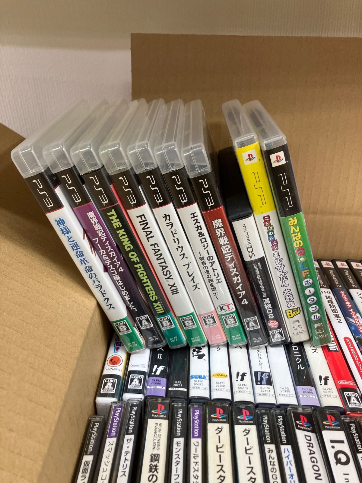 ☆①ジャンク ゲームソフト まとめ売り PS・PS2・PS3・Wiiなど種類色々