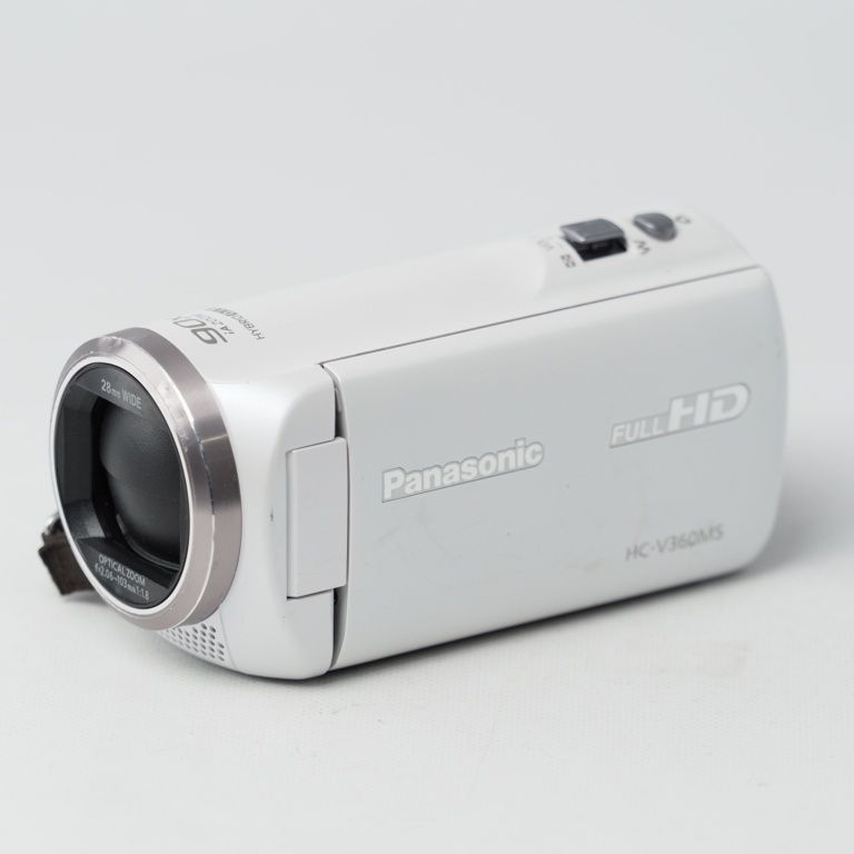 Panasonic HDビデオカメラ V360MS 16GB ホワイト HC-V360MS-W #15296