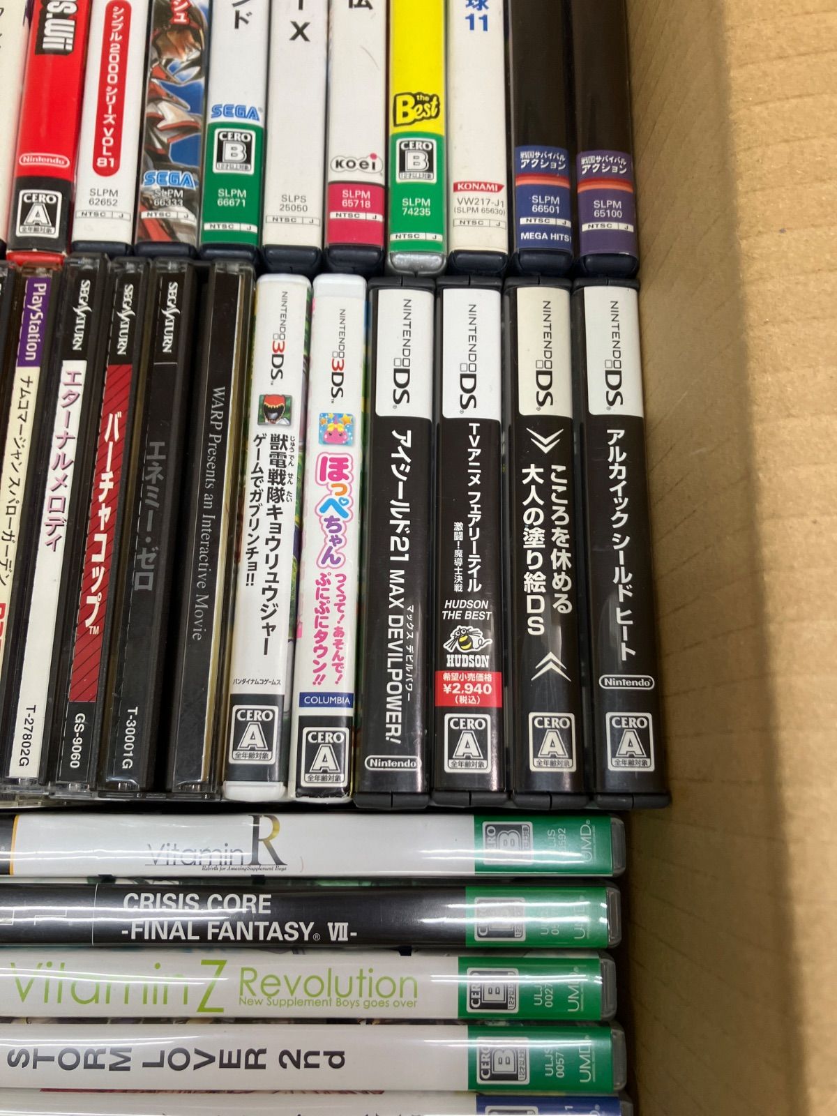☆①ジャンク ゲームソフト まとめ売り PS・PS2・PS3・Wiiなど種類色々