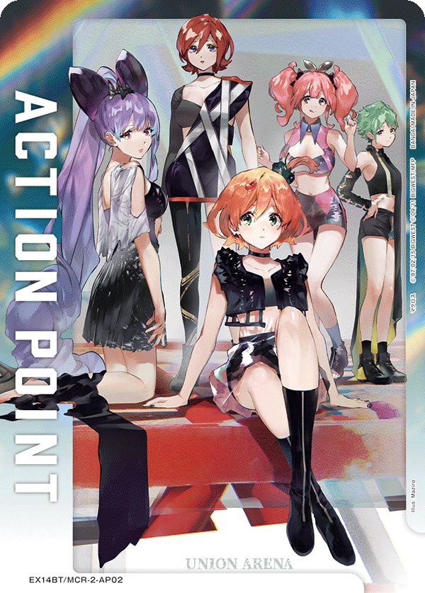 アクションポイントカード(マクロス)(-){-}〈MCR-2-AP02〉[｢マクロス｣シリーズ Vol.2【EX14BT】] ユニアリ ワルキューレ