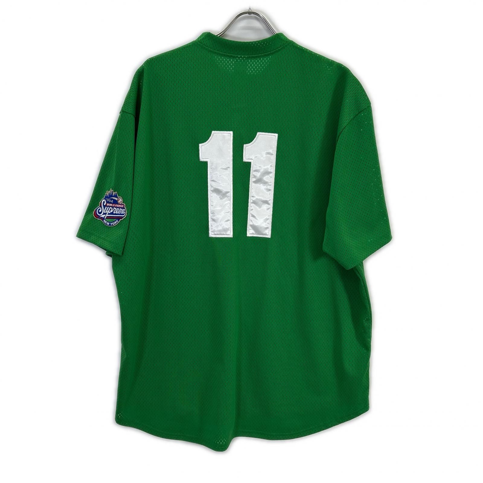 Supreme シュプリーム 25SS グリーン S Logo Baseball Henley XL 