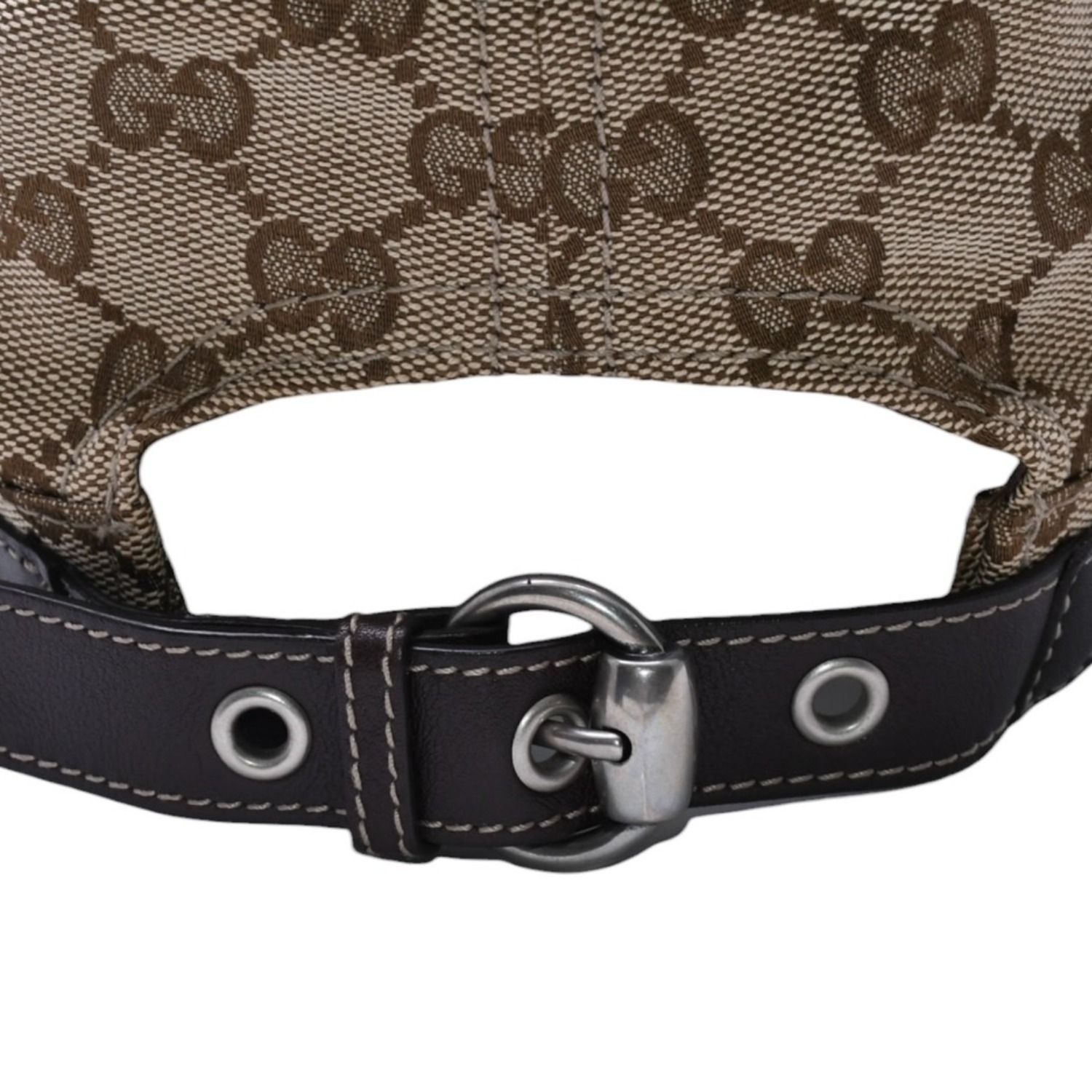 極美品 GUCCI グッチ GGキャンバス キャップ WORK CAP ワークキャップ