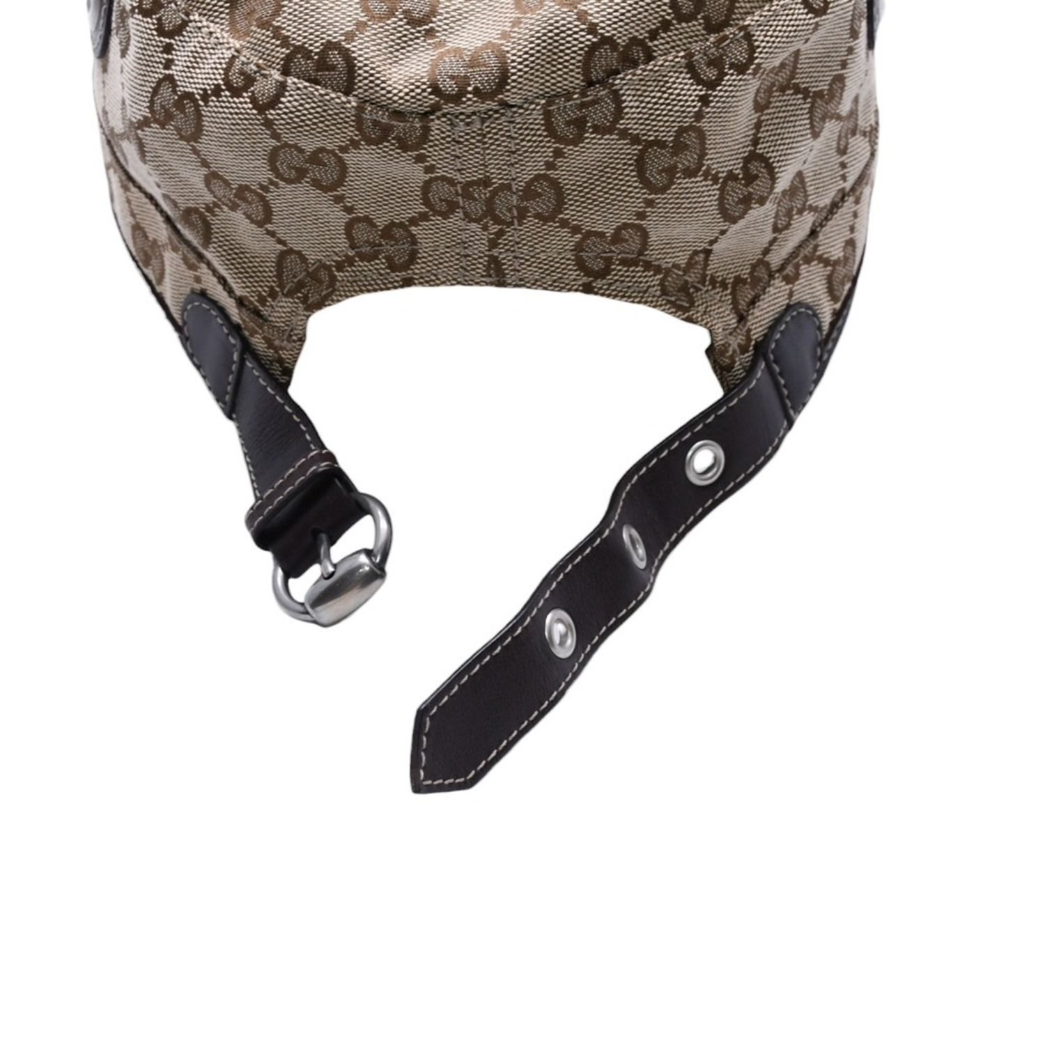 極美品 GUCCI グッチ GGキャンバス キャップ WORK CAP ワークキャップ 