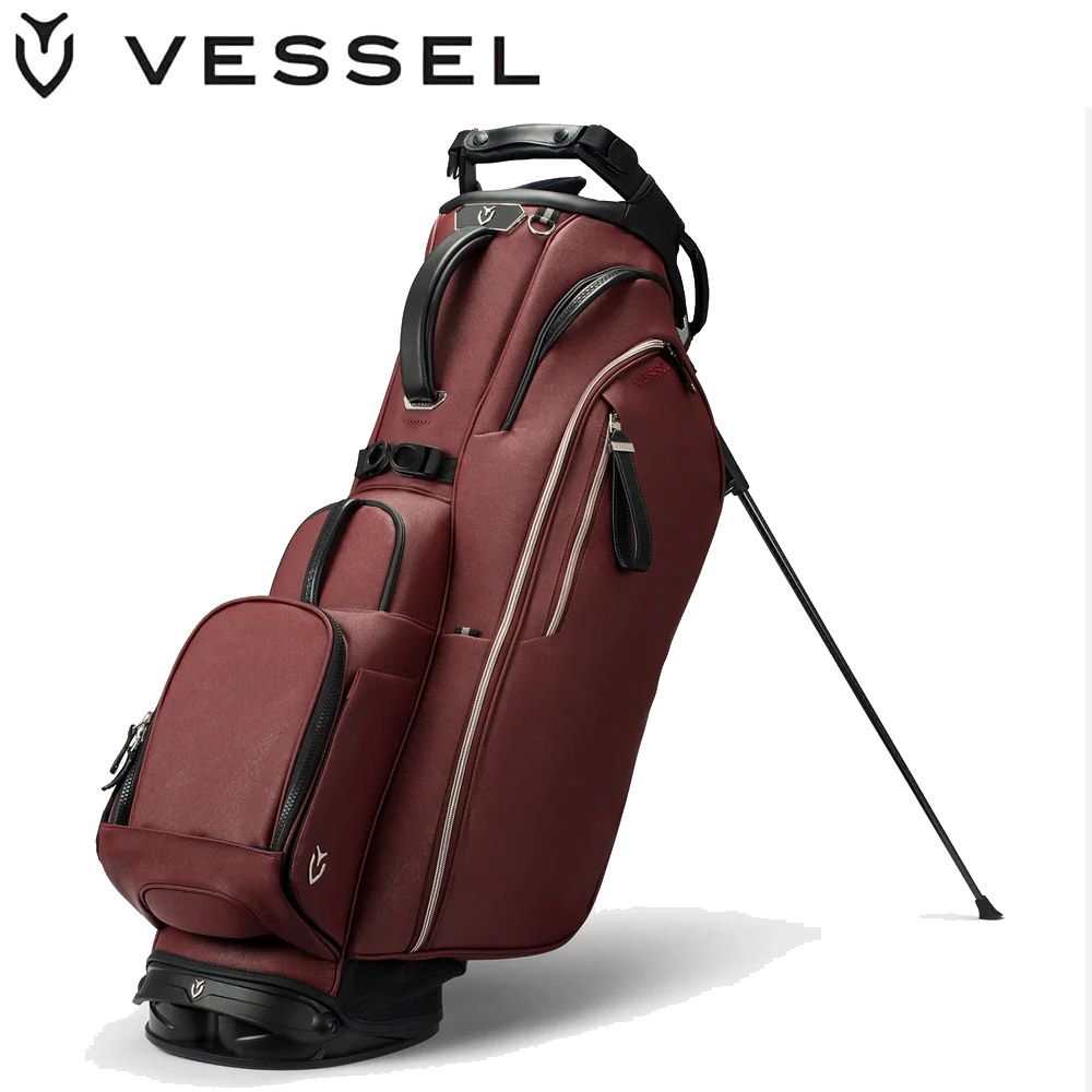 ベゼル プレイヤー 5.0 プロ スタンド キャディバッグ Merlot/メルロー・マーロウ 日本正規品 VESSEL PLAYER 5.0 STAND PRO