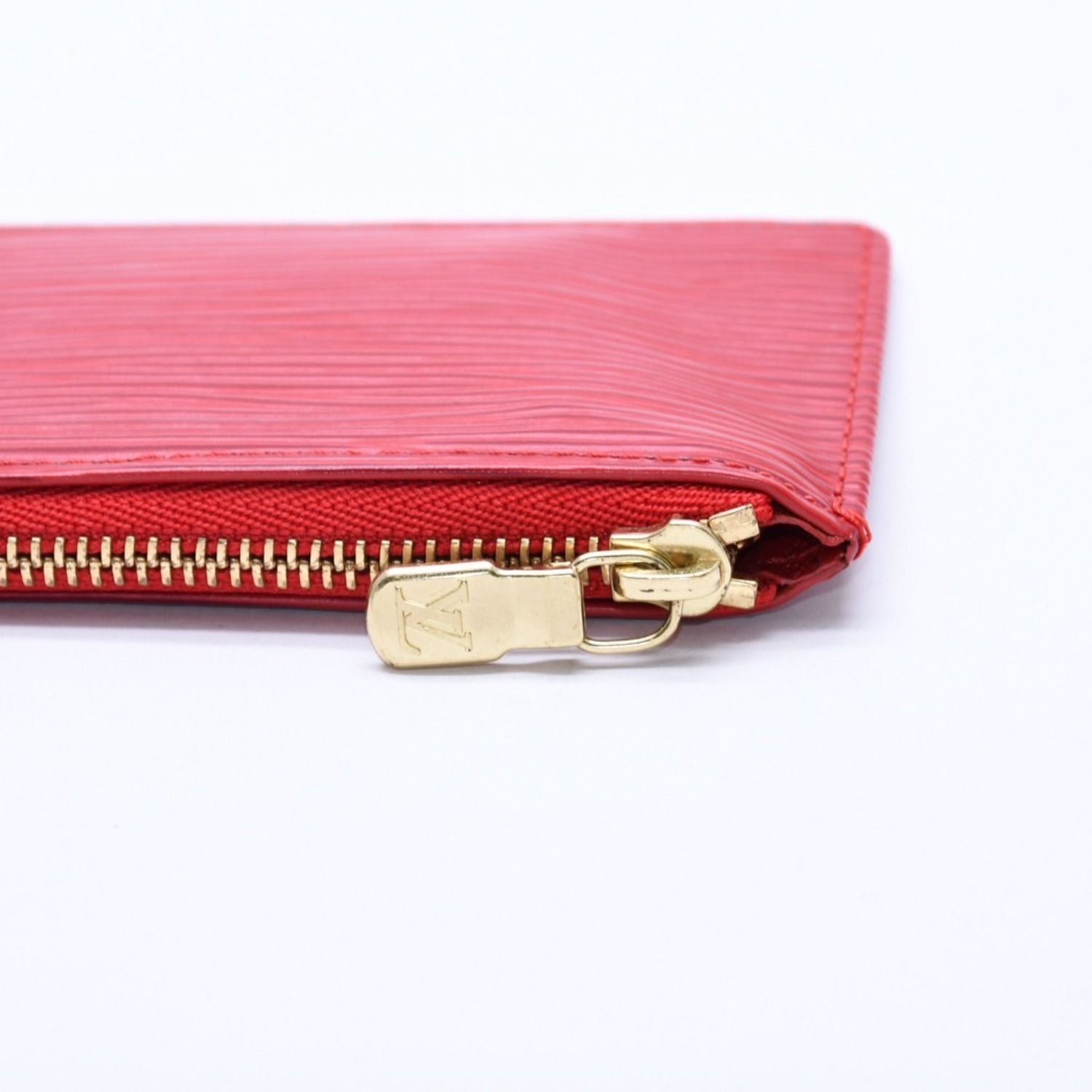 LOUISVUITTONヴィトンポシェットクレエピレッド M63807小銭入れ LOUIS