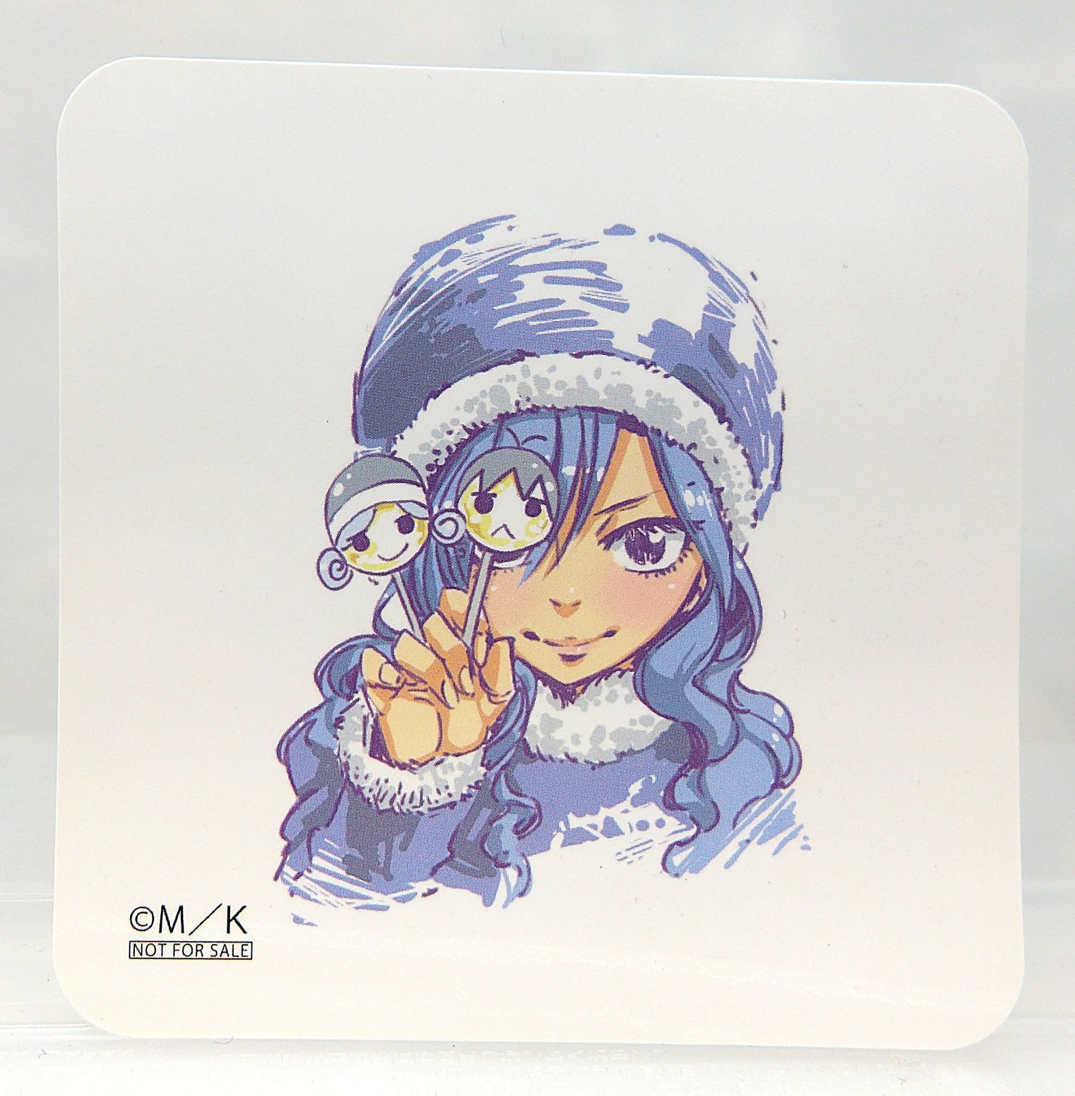【中古】フェアリーテイル ジュビア 特典 コースター プリンセスカフェ