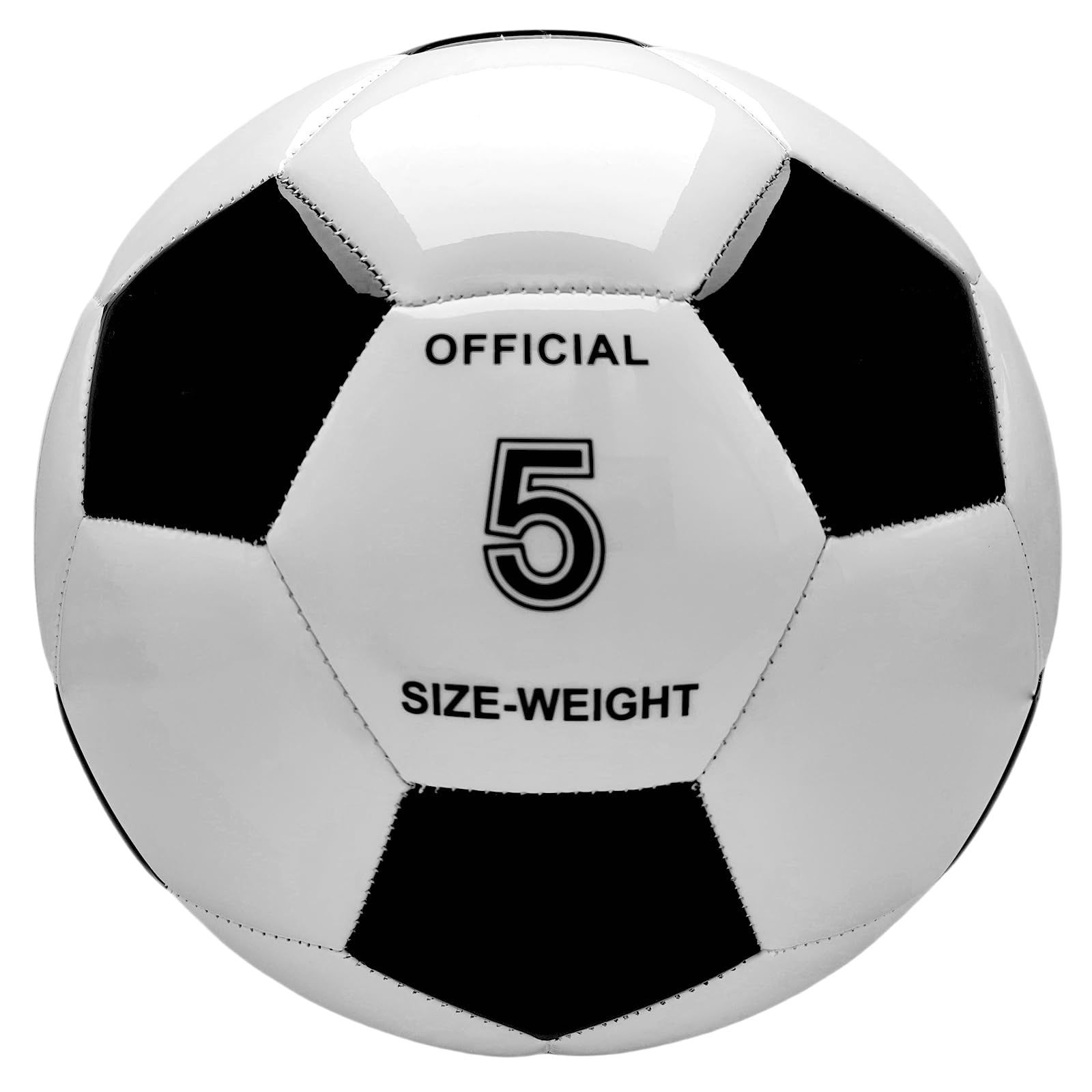  Jobulani サッカーボール サイズ5 箱無し サッカーボール 5号 公式サイズ5サッカーボール 軽量 ホワイトブラック