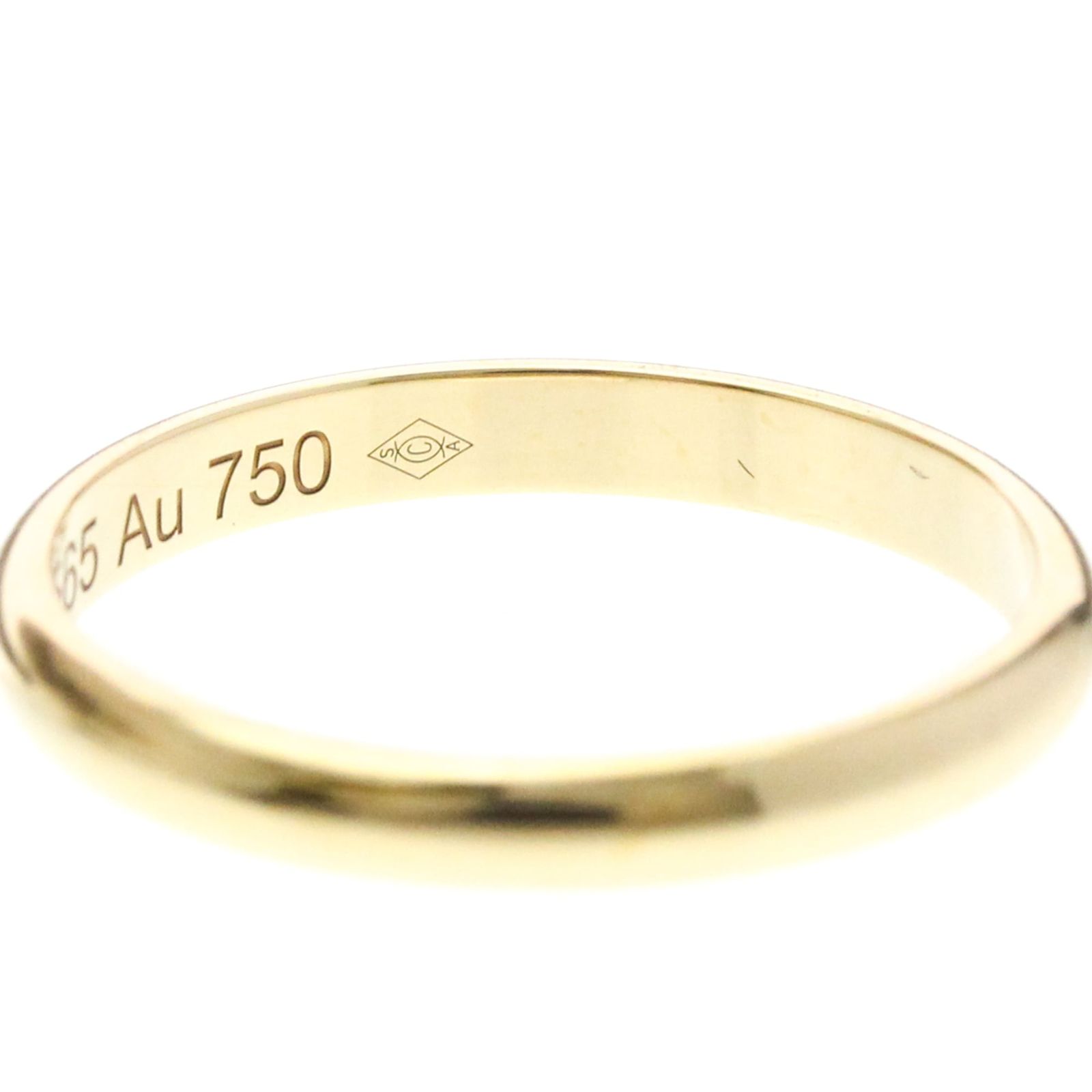 カルティエ(Cartier) 1895 ウェディングリング K18イエローゴールド 