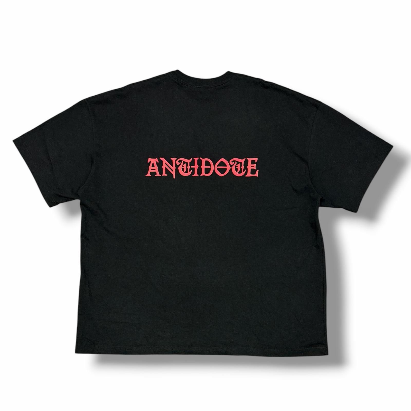 参考上代17600円 ANTIDOTE BUYERS CLUB 25AW Over Sized Logo S/S Tee 