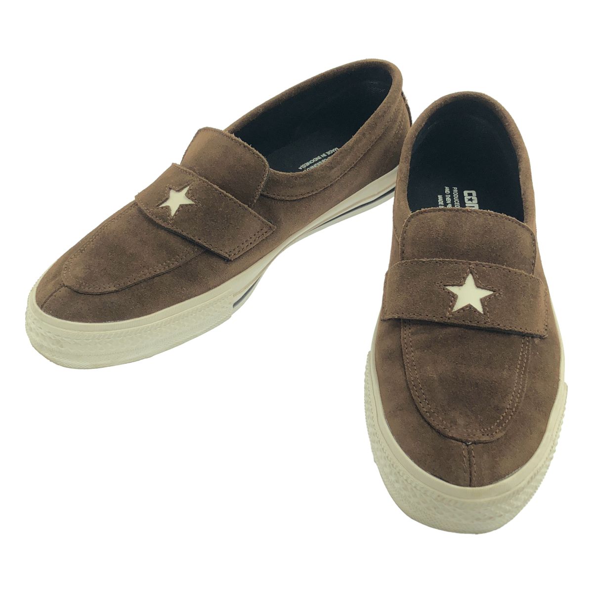【美品】 CONVERSE ADDICT / コンバースアディクト | ONE STAR LOAFER / スエード ワンスター ローファー シューズ | 27.5 | ダークブラウン | メンズ