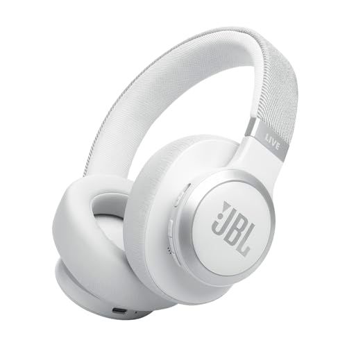 JBL LIVE 770 NC スタイル/デザイン/ハイブリッドノイズキャンセリング/Bluetooth対応/マルチポイント/オーバーイヤーヘッドホン/ホワイト/JBLLIVE770NCWHT送料無料 22b6d974