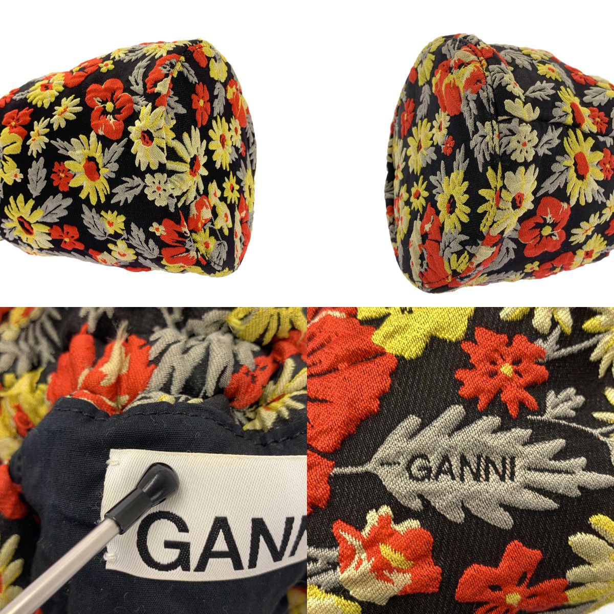 美品】 Ganni / ガニー | Embroidered Floral Crossbody / 総柄