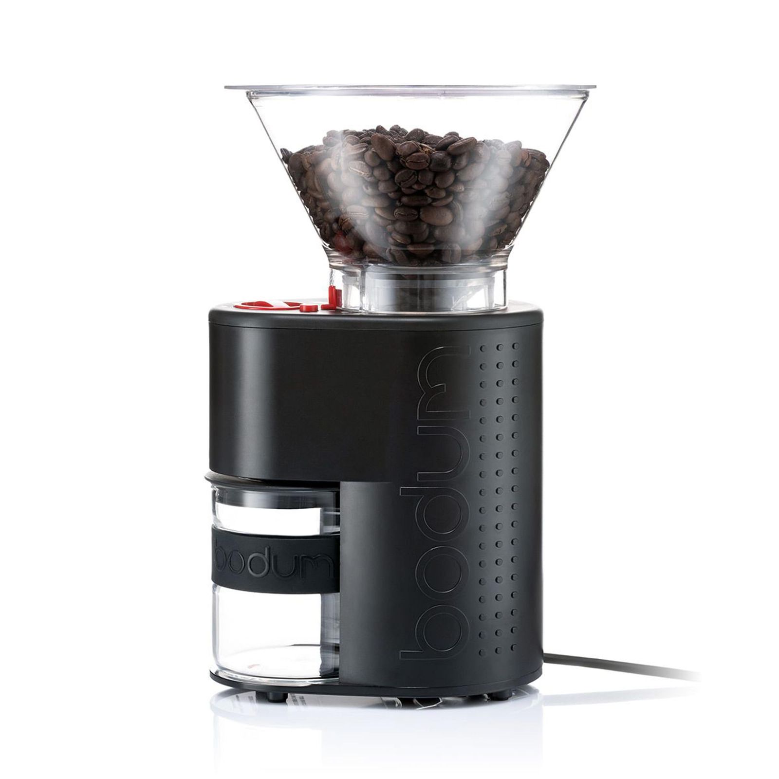 BODUM ボダム コーヒーミル 電動ミル BISTRO ビストロ 電動式コーヒーグラインダー ブラック コニカル刃 挽きムラ防止 静電気防止 静音 挽き目調節 【正規品】 10903-01JP-3送料無料 3f1ff4b6