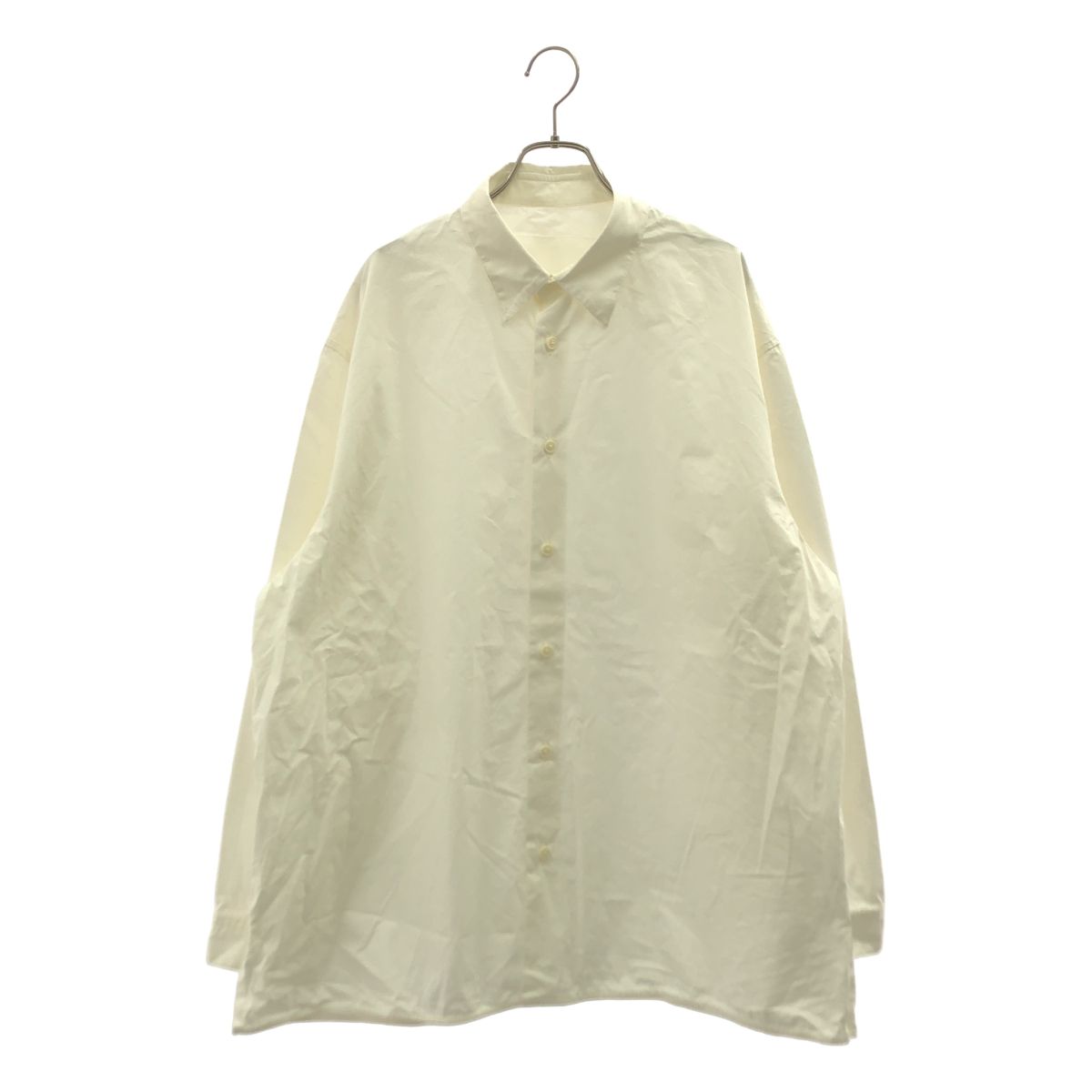 nonnotte / ノノット | Oversized Shirt / オーバーサイズ シャツ | 5 | ホワイト | メンズ